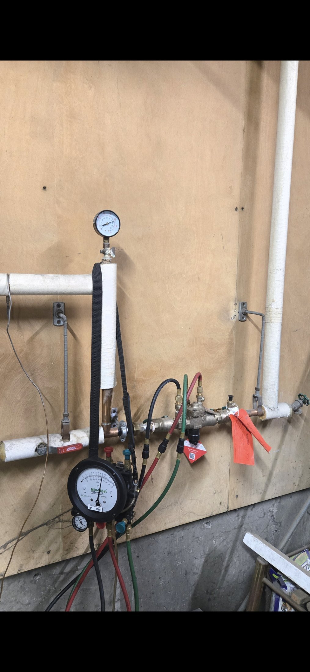 Backflow preventer assembly tested by DNB in Calgary
