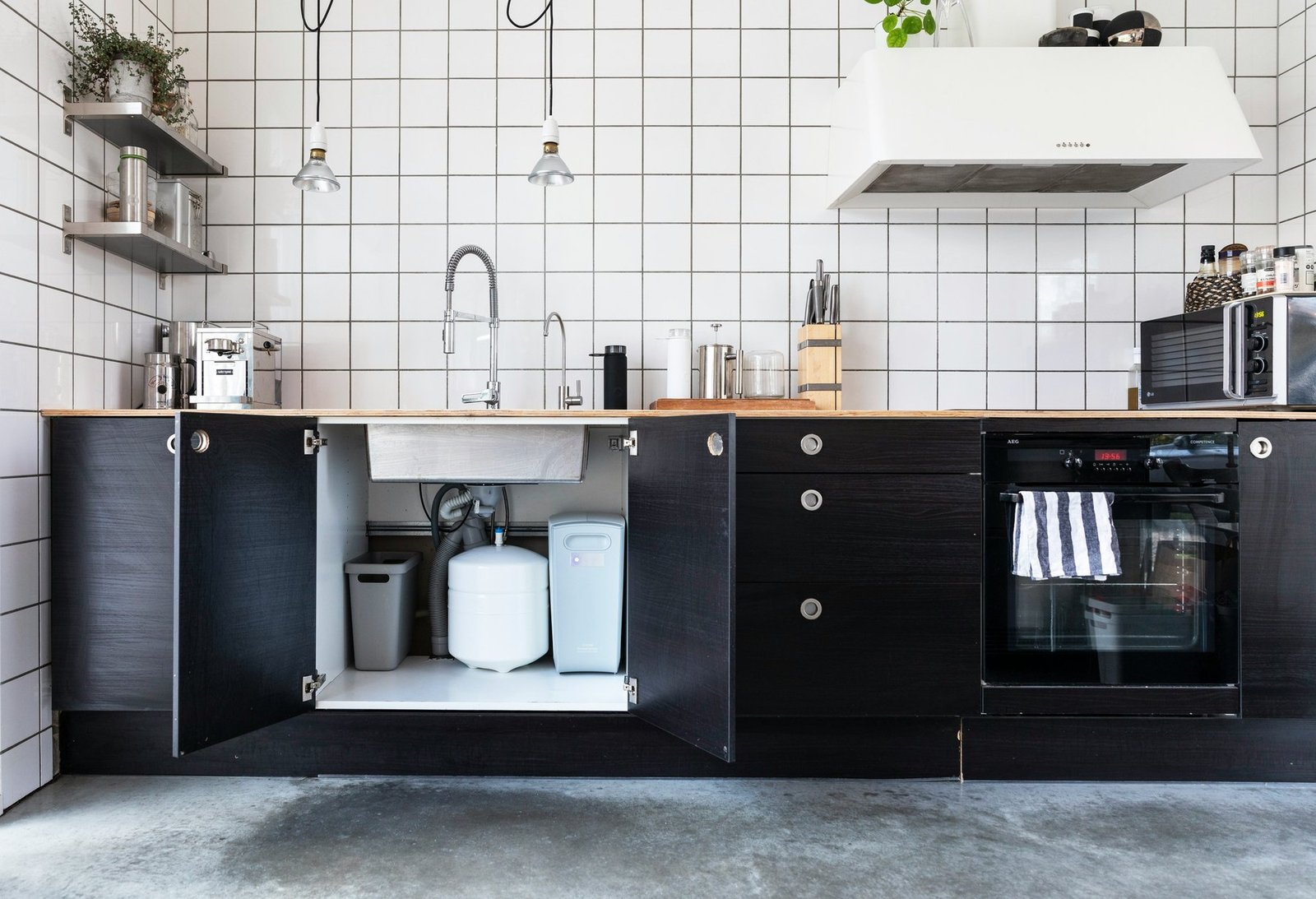 Whole-home water filtration system installed by DNB in Calgary